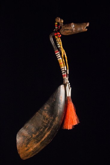 Buffalo Horn Horse Spoon 1